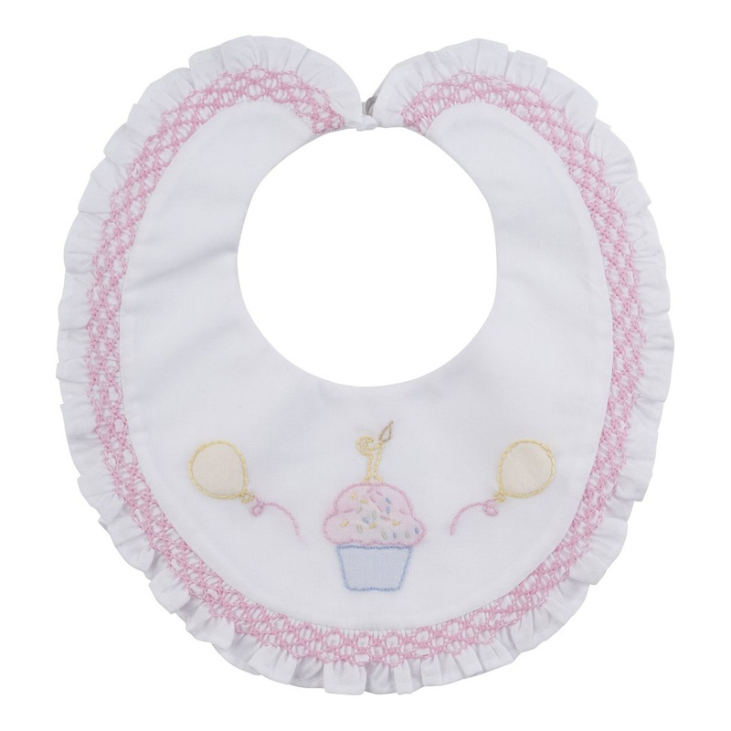 Embroidered Birthday Girl Bib