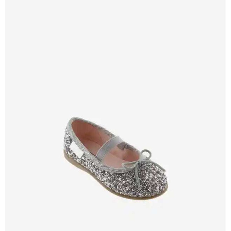 Plata Glitter Mary Jane