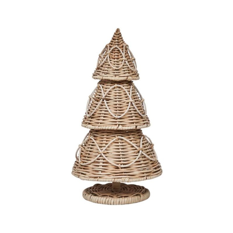 Provence Rattan 16 Tree in Whitewash