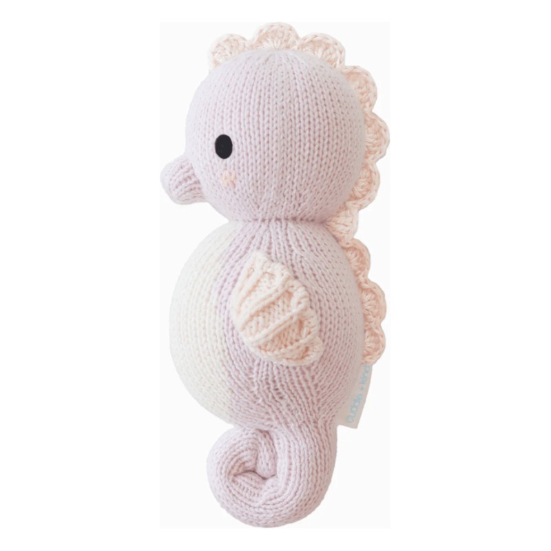 Cuddle + Kind Baby Seahorse, Lilac