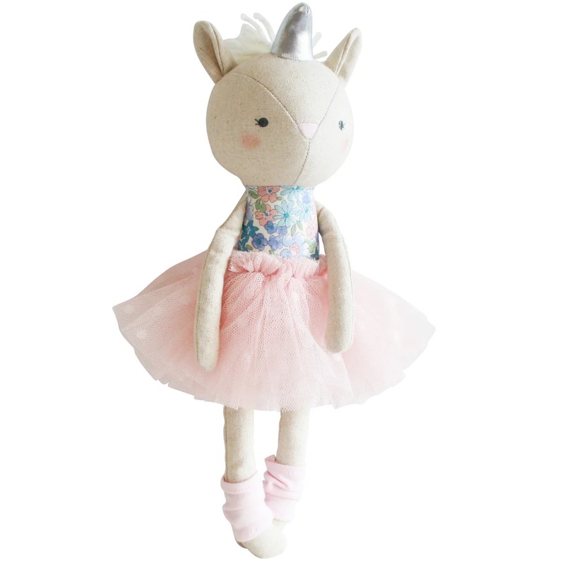 Baby Unicorn Doll 32cm Liberty Blue