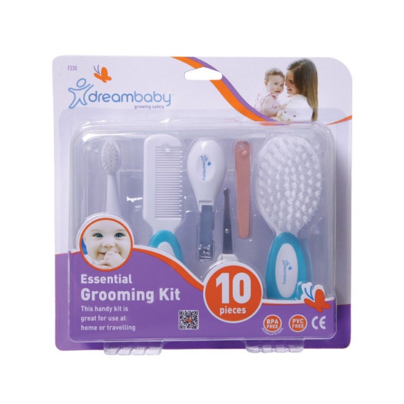 Dreambaby 10 Piece Essential Grooming Kit – Aqua