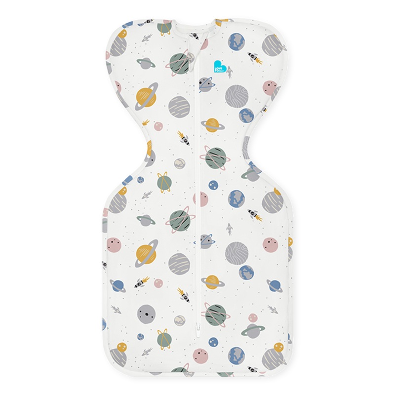 Love to Dream Swaddle Up Lite Designer Collection – Space Print 0.2tog