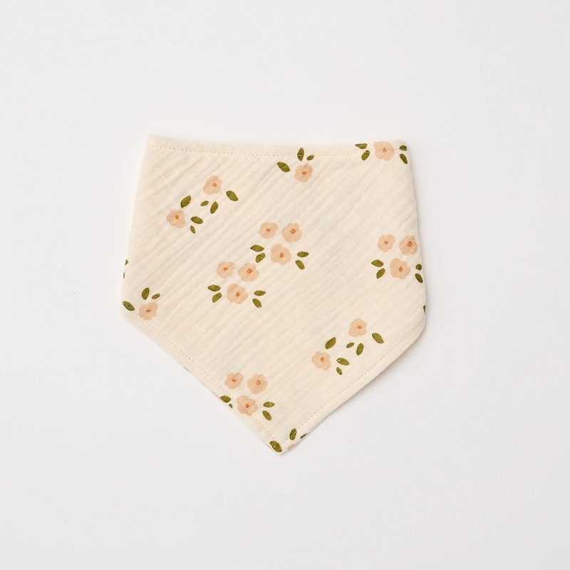 Over the Dandelions | Organic Muslin Daisy Bib