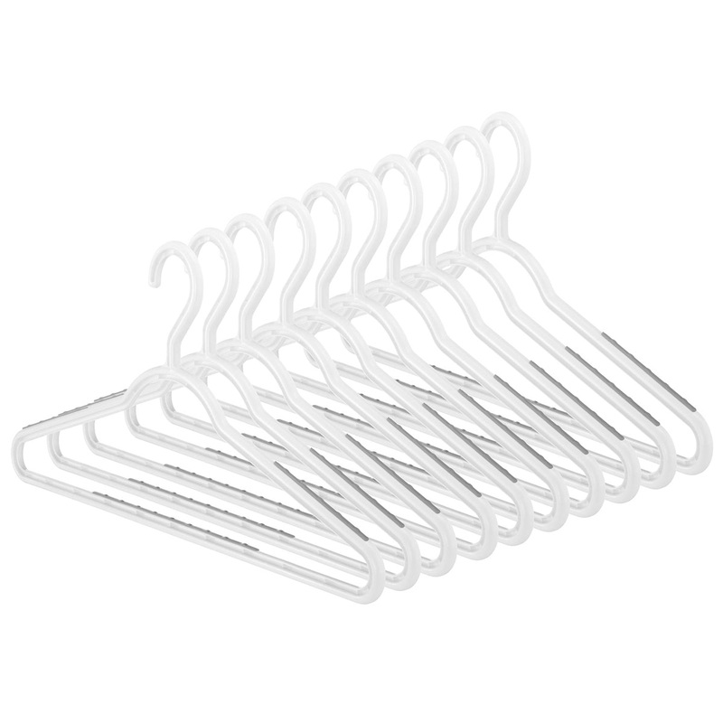 Slim Sure-Grip Hangers, Set of 10 6672-4903