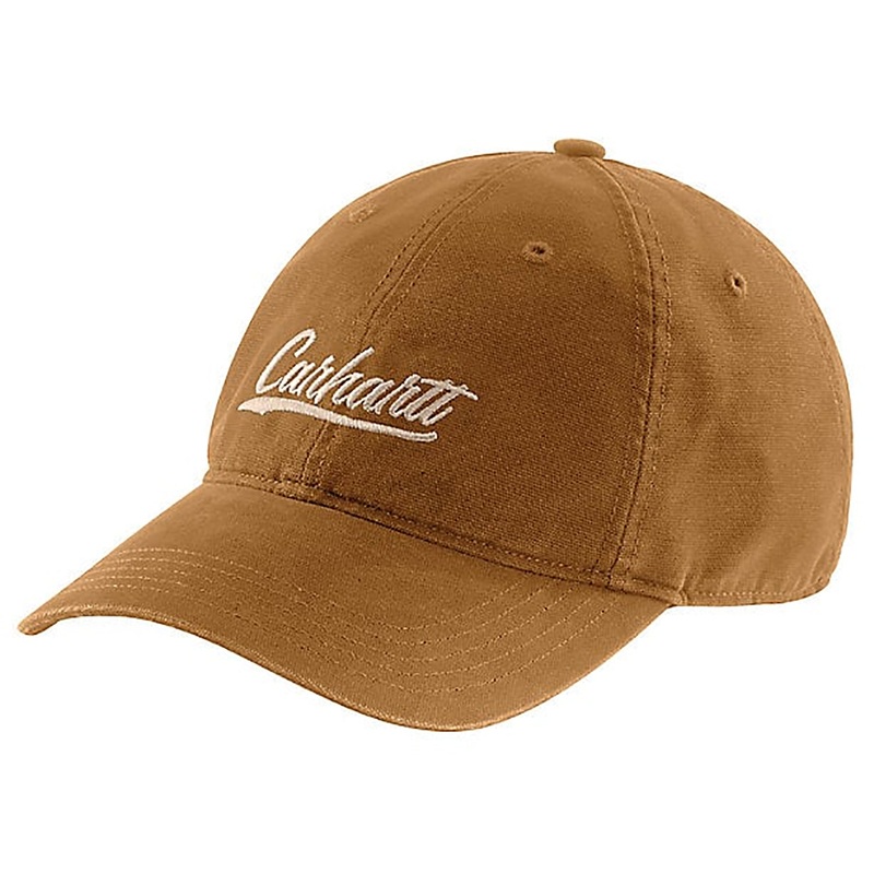 Women’s Canvas Script Graphic Cap 105247