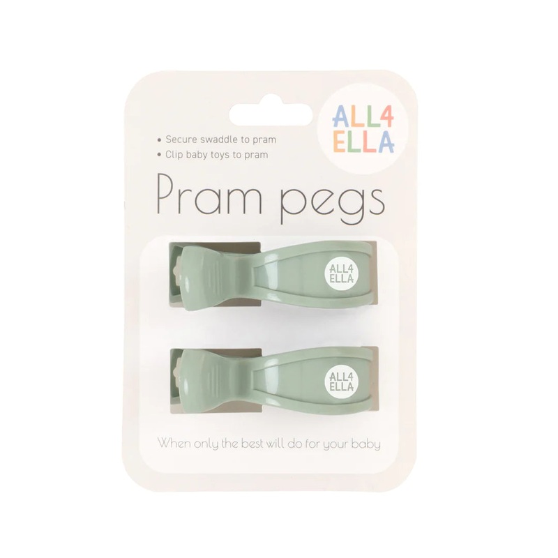 2 Pack Pegs Sage
