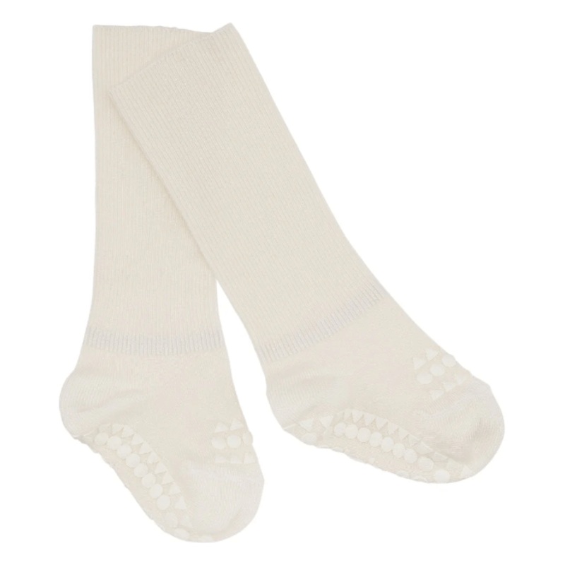GoBabyGo Non-Slip Socks Bamboo Fiber – Off-White