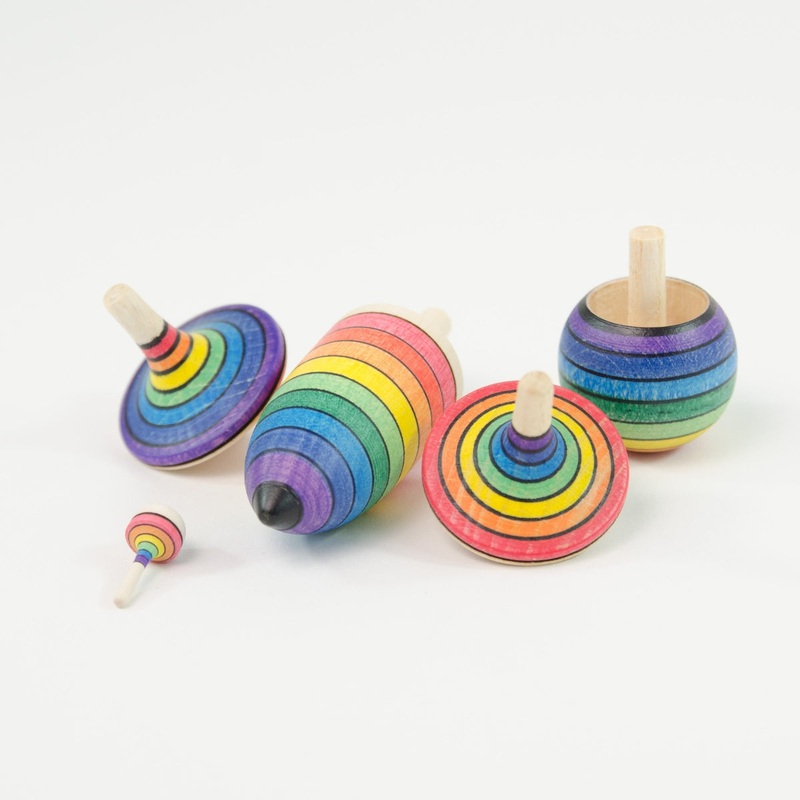 mader rainbow learning set of tops