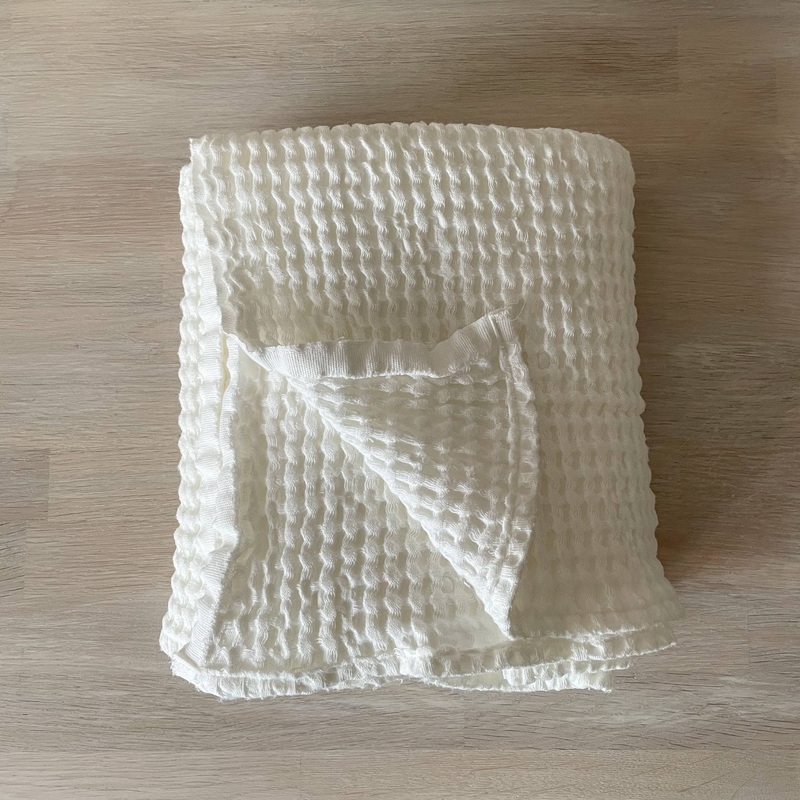 Waffle Blanket |Babymood | Cream