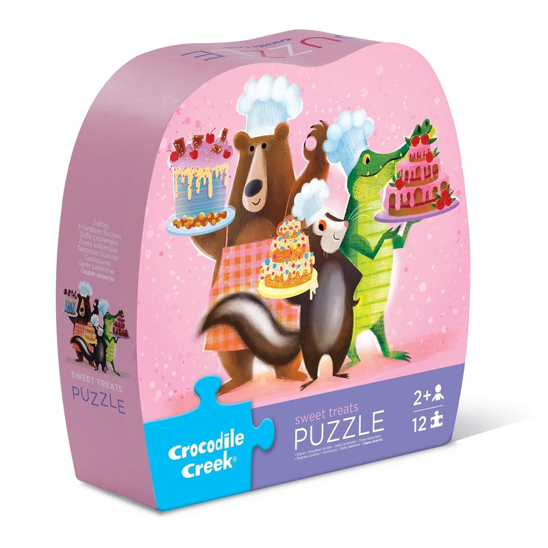 Crocodile Creek Mini Puzzle 12 Piece – Sweet Treats