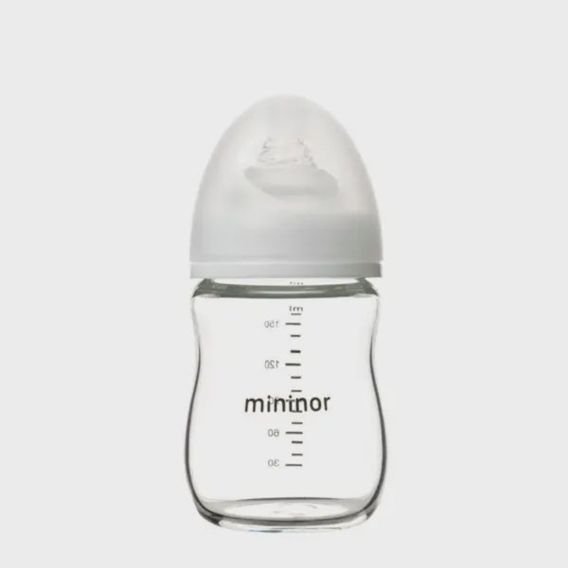Mininor Baby Bottle  Glass 160 ml
