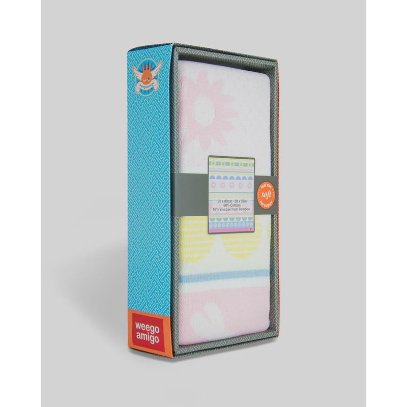 Weegoamigo Bestee Blanket – Poppy