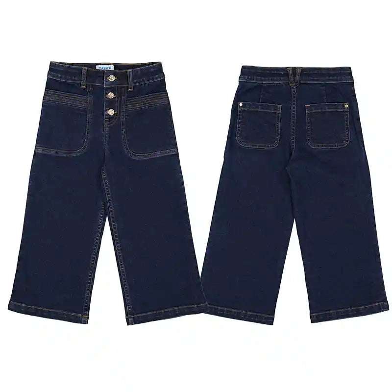 Wide Leg Trousers 4547 Dark