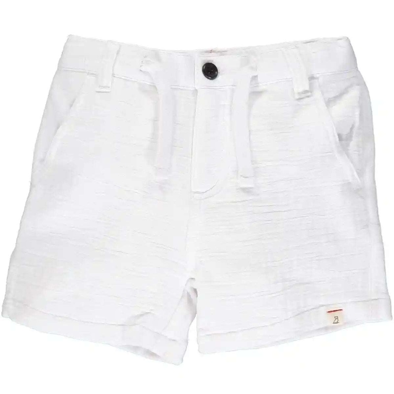 Crew White Gauze Shorts