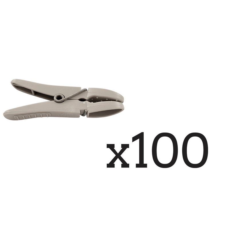 Bulk PolyGrip Clothespins 100-Count