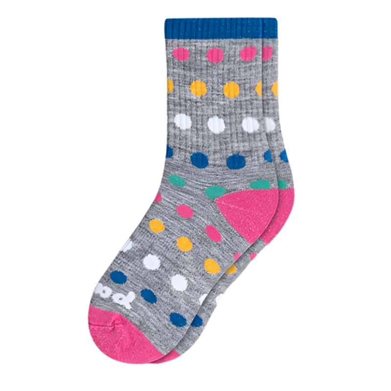 Pacas Kids’ Crew Socks – Polka