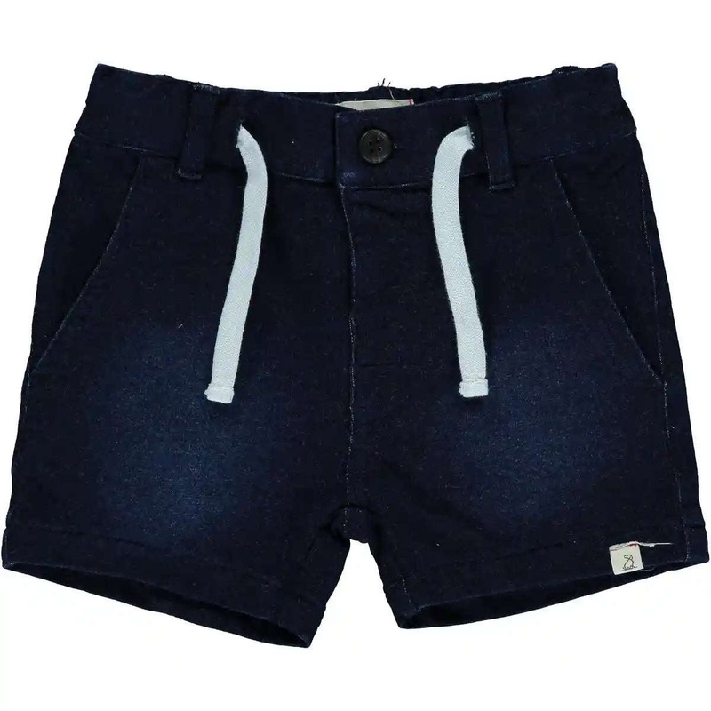 Crew Denim Jersey Shorts