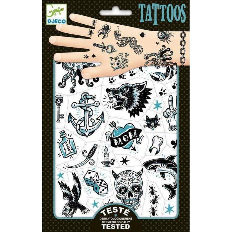 Djeco tattoos – dark side