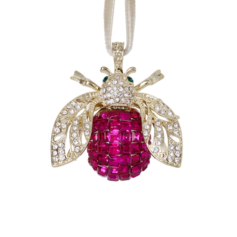 Sparkle Bee Hanging Ornament