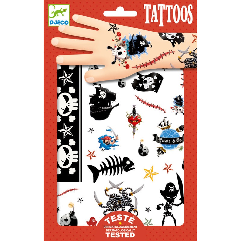 Djeco Tattoos – Pirates