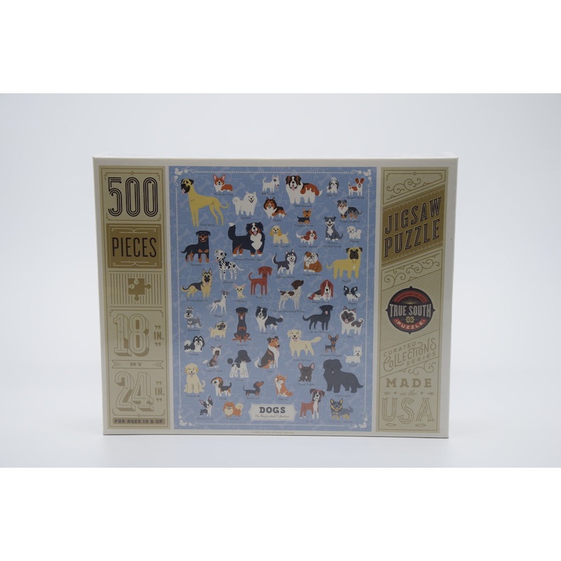 Illustrated Dogs Puzzle