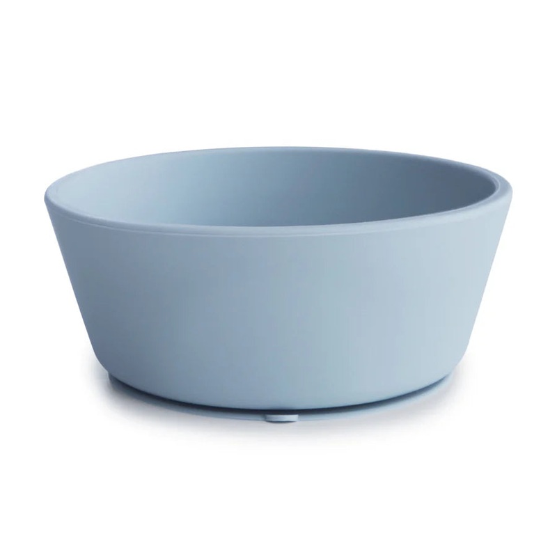 Silicone Suction Bowl – Powder Blue