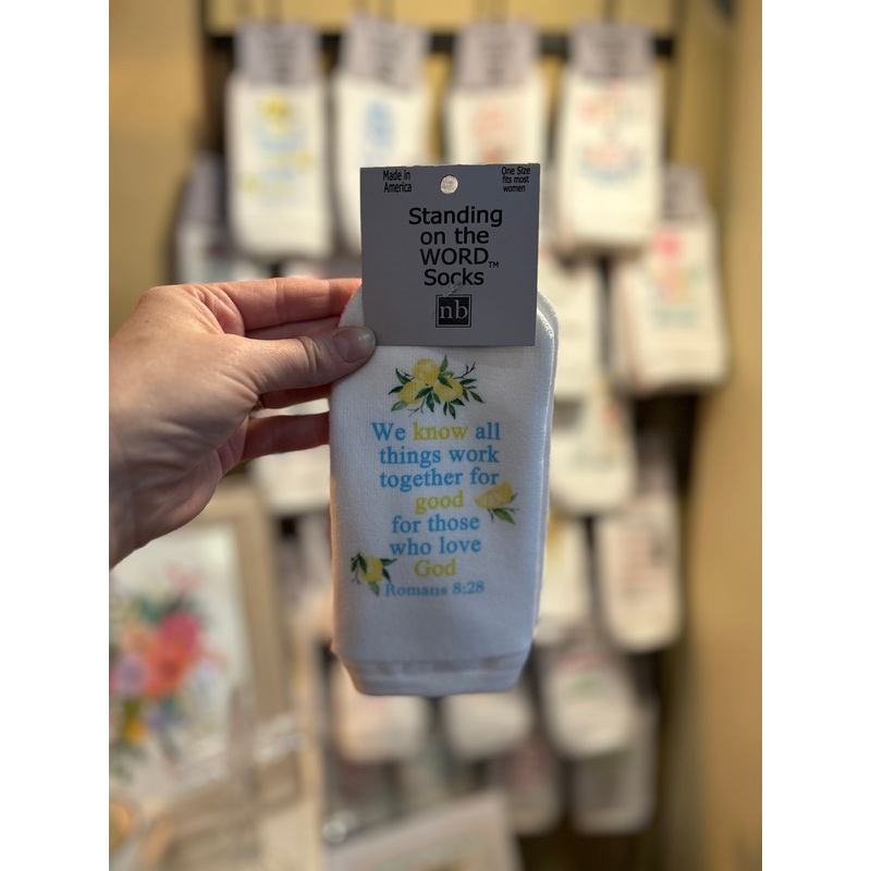We know all things work together for good..- Standing on the Word Socks
