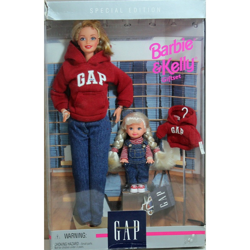 1997 Barbie & Kelly GAP Giftset (40001)