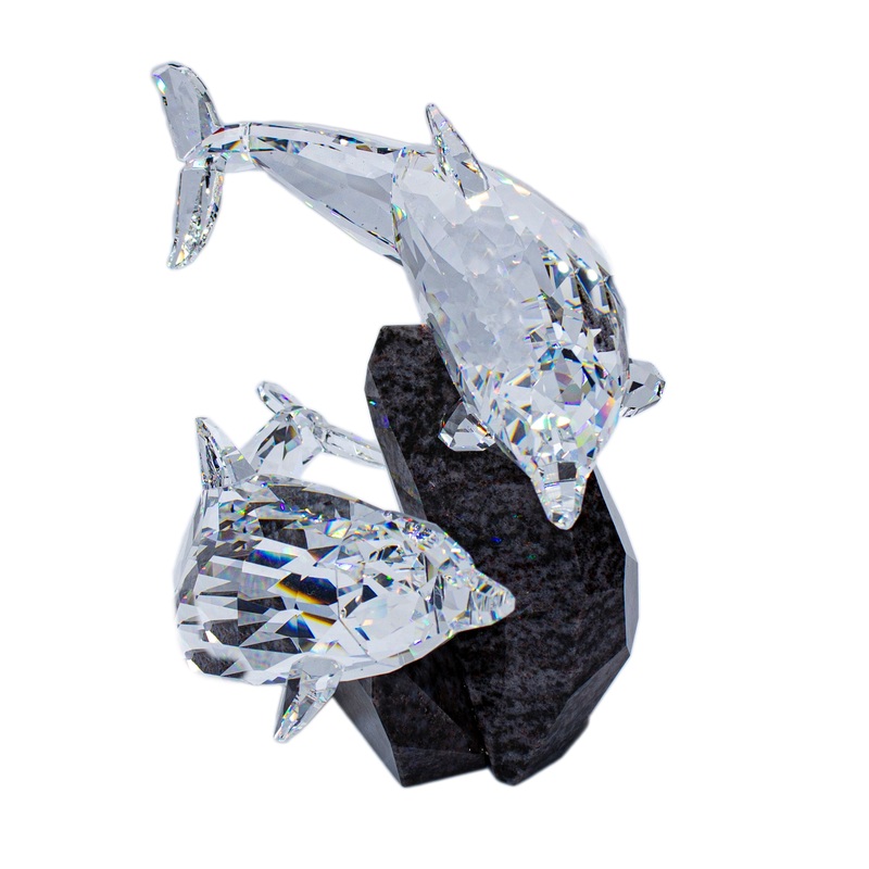 Swarovski Figurine: 955350 Dolphins Soulmates