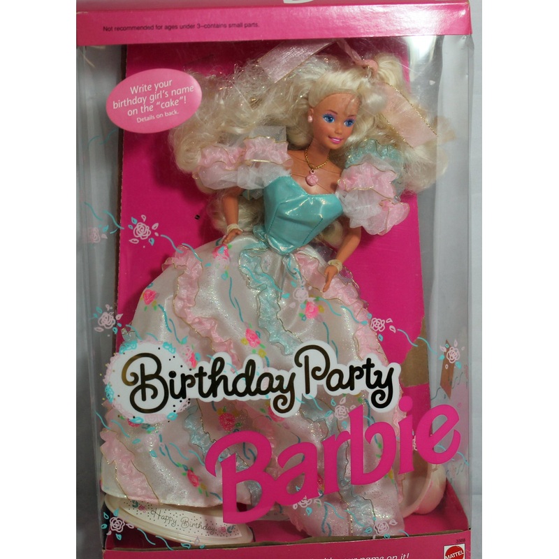 1992 Birthday Party Barbie (3388)