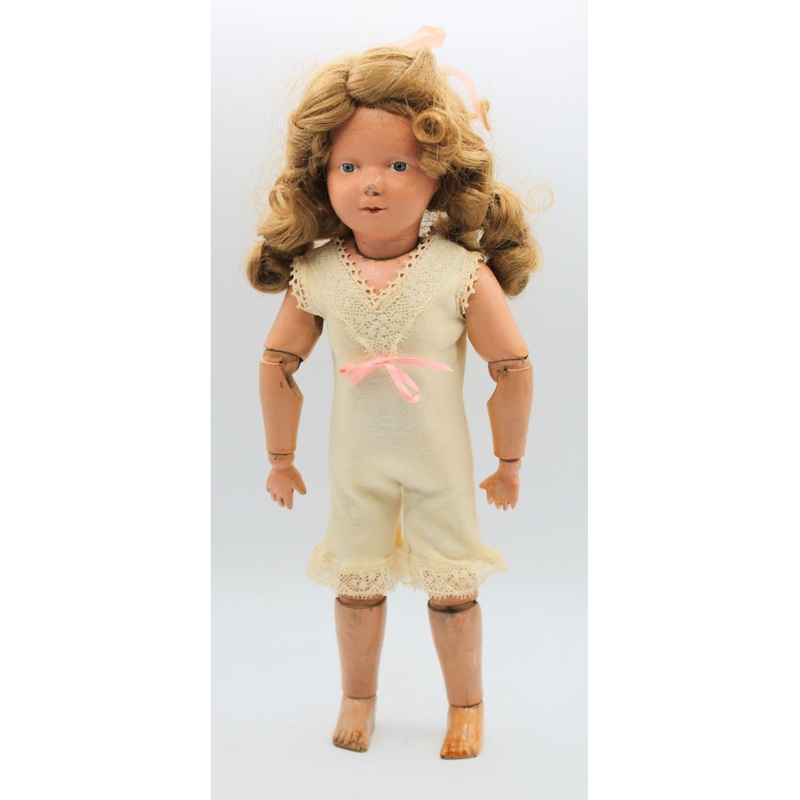 Schoenhut Wooden Spring Jointed Doll | Please Read