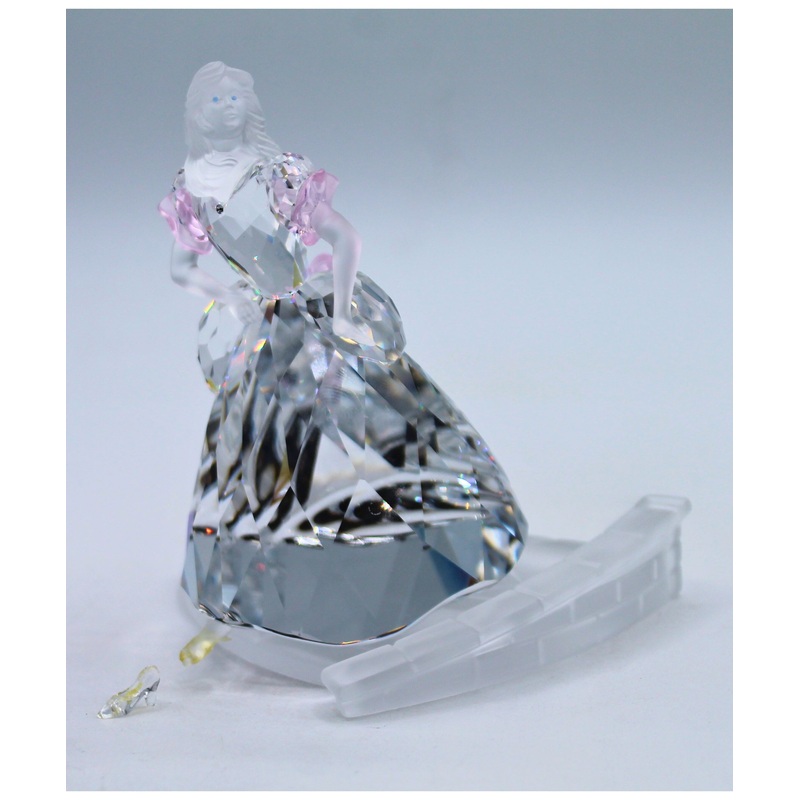 Swarovski 255108 | Cinderella with Slipper | Glue on Foot & Shoe