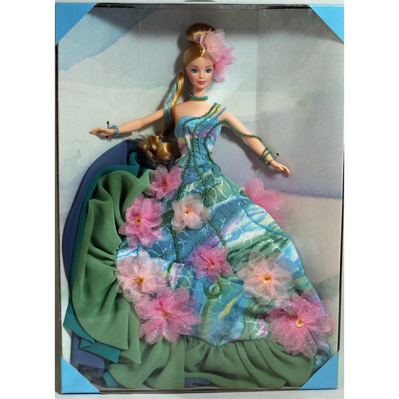 1997 Claude Monet Water Lily Barbie (17783)