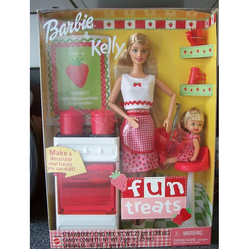 2001 Fun Treats Kelly & Barbie (55578)