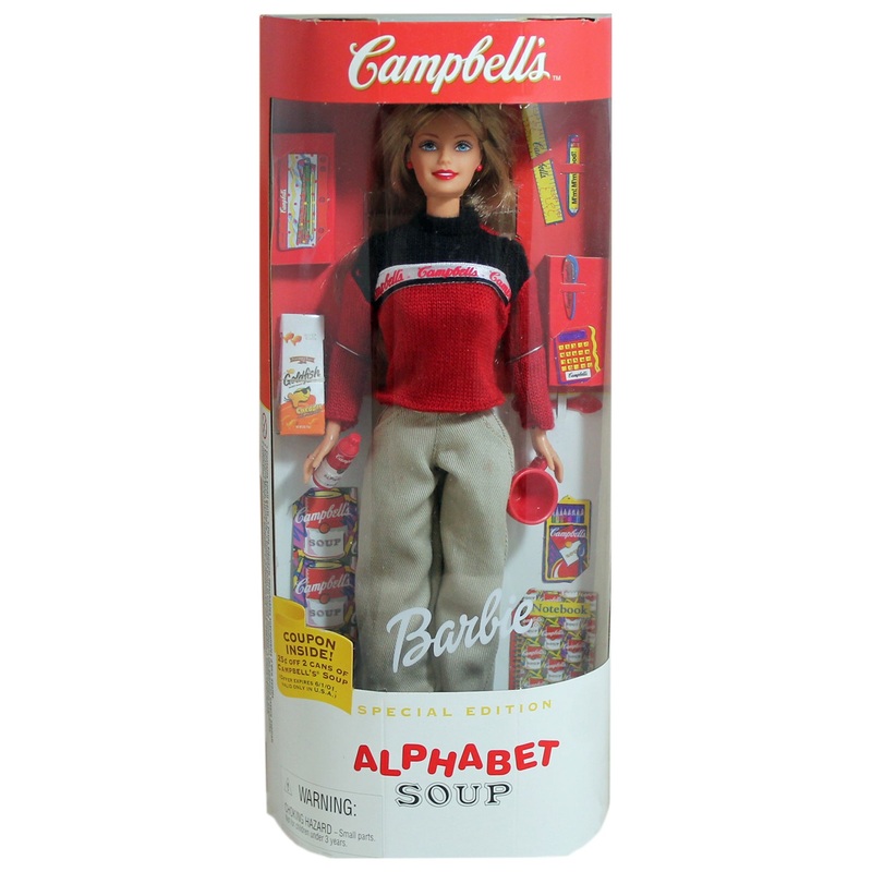 Campbells Alphabet Soup Barbie – 26845