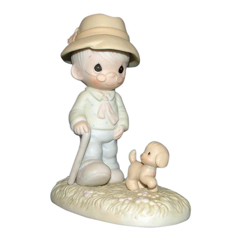 Precious Moments: 520810 We Need a Good Friend Through the Ruff Times