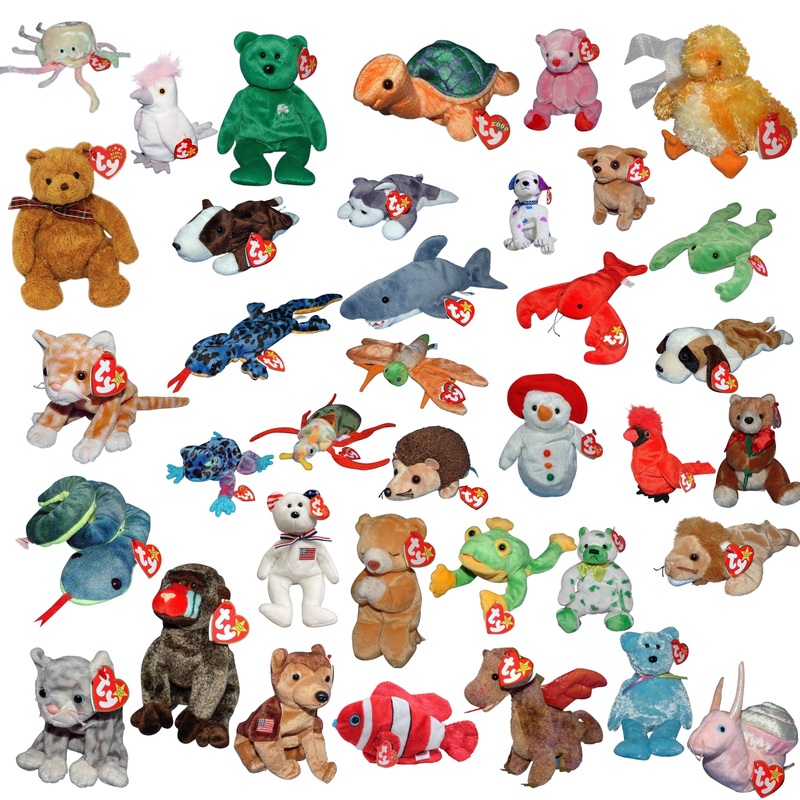 Ty Beanie Babies – Assorted Lot of 25