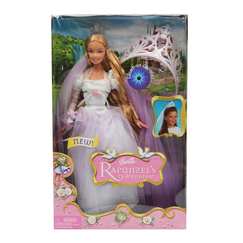 2005 Rapunzel’s Wedding Barbie (J1014)