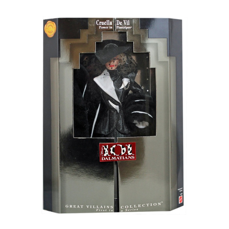Cruella De Vil Power in Pinstripes Barbie – 16295