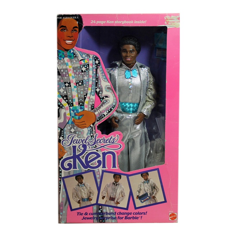 1986 Jewel Secrets Ken Barbie (3232) – African American