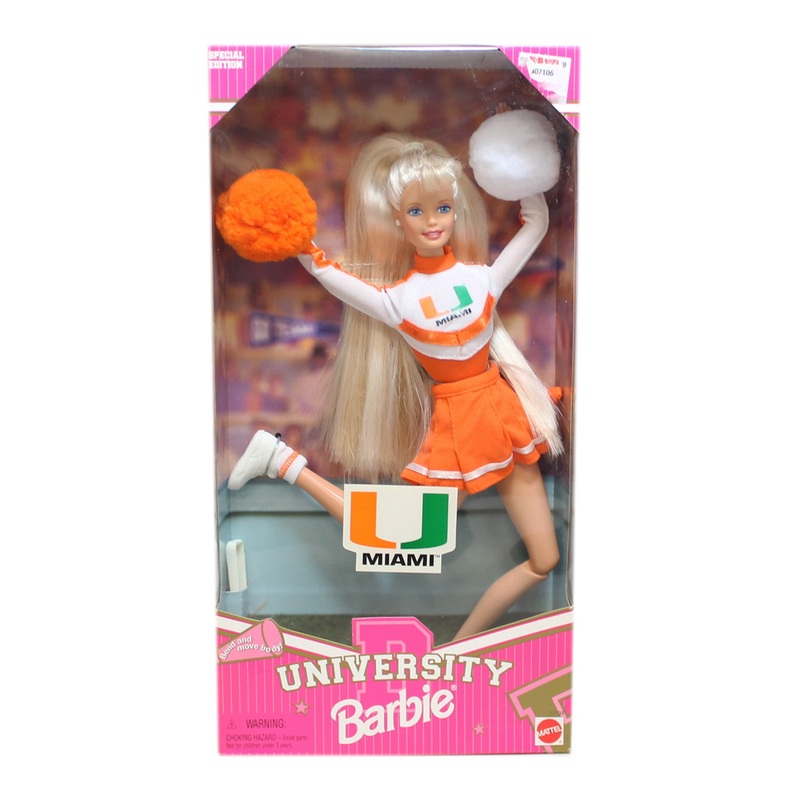 1996 Miami University Cheerleader Barbie (17794)