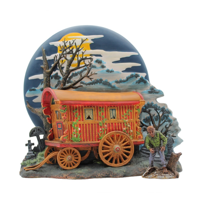 Department 56: 59304 The Wolf Man’s Curse Lighted – Set of 2