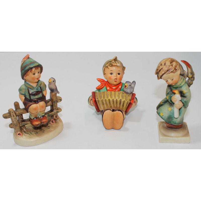 Hummel Figurine Lot Wayside Harmony, Lets Sing, Heavenly Angel  (AP 1593 )