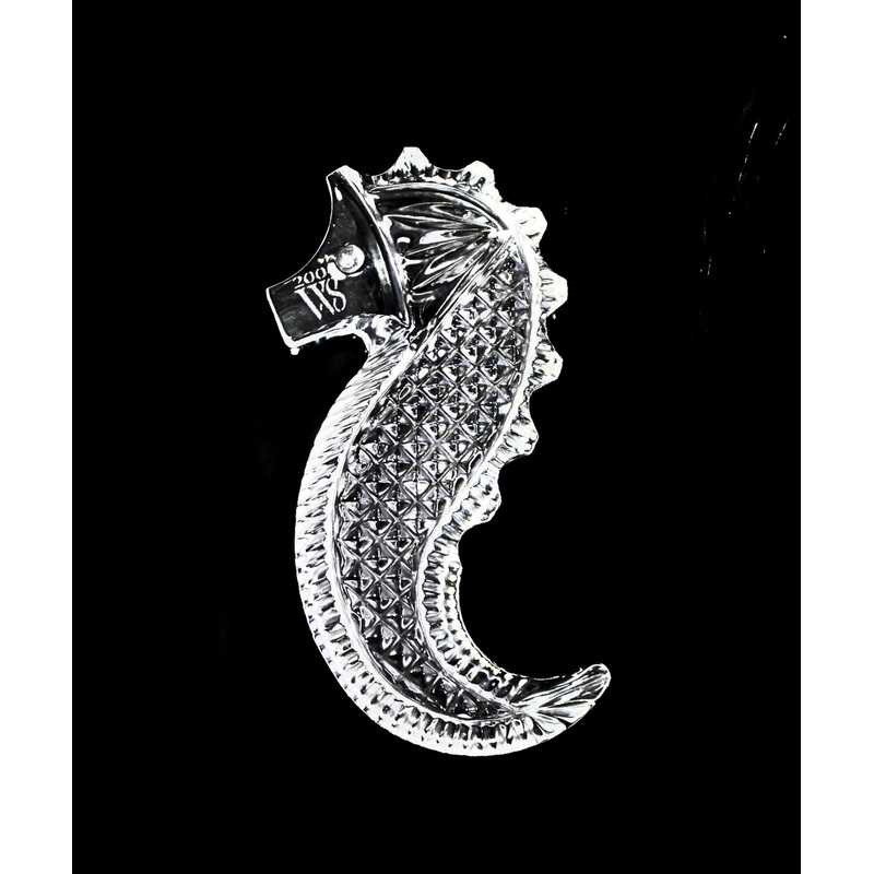 Waterford Crystal: Figurines Seahorse Paperweight, 3.5″