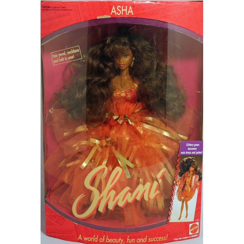1991 Asha Shani Barbie (1752) – African American