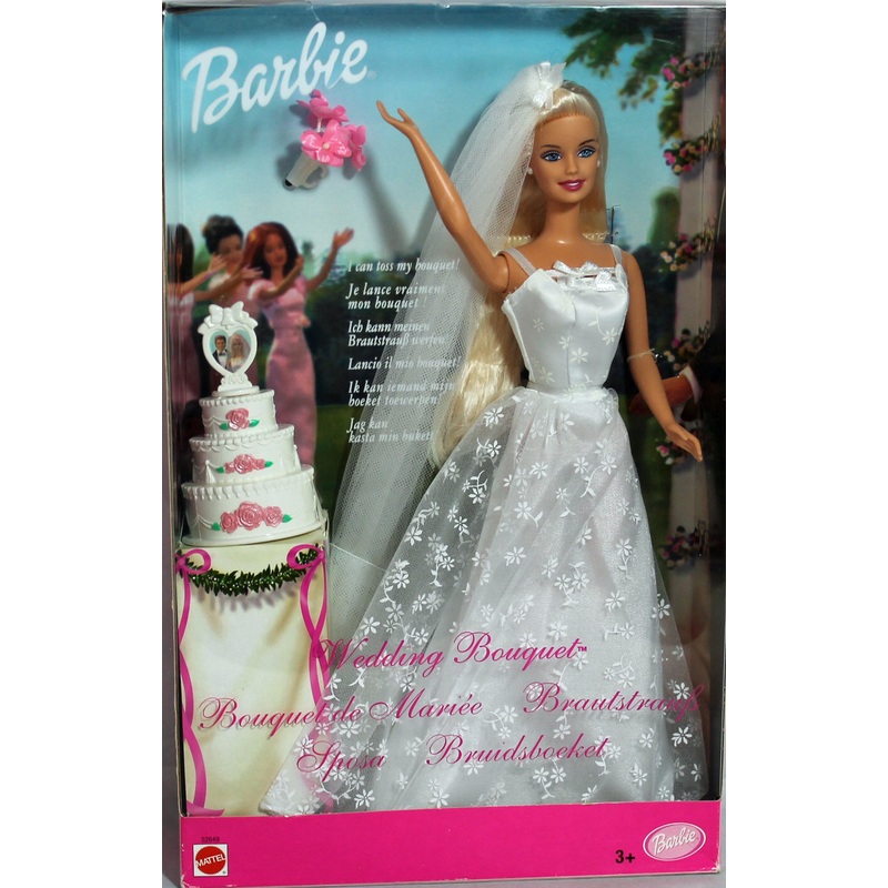 2001 Wedding Bouquet Barbie (52649)