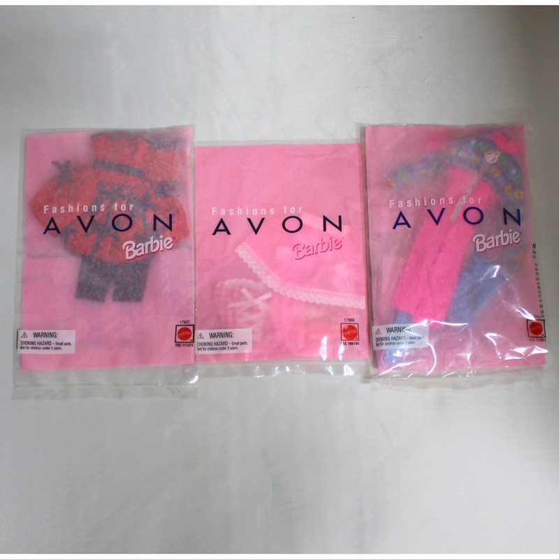 Lot of 3 Barbie: Doll Clothing Sets | Fashions for Avon