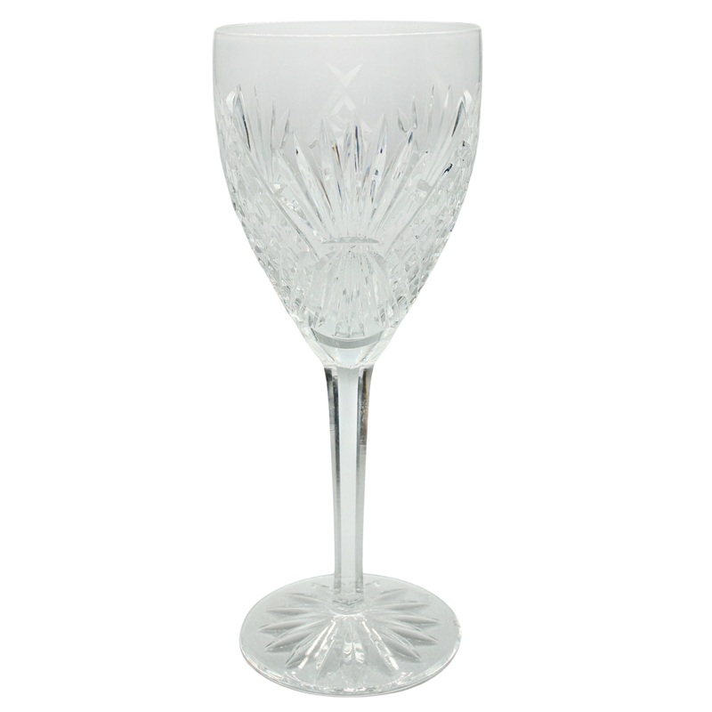 Waterford Stemware, Harvest Thanksgiving Water Goblet, 8.75″