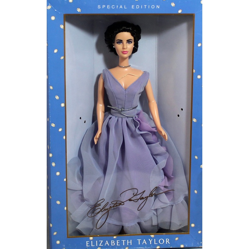 2000 White Diamonds Elizabeth Taylor Barbie (28076)